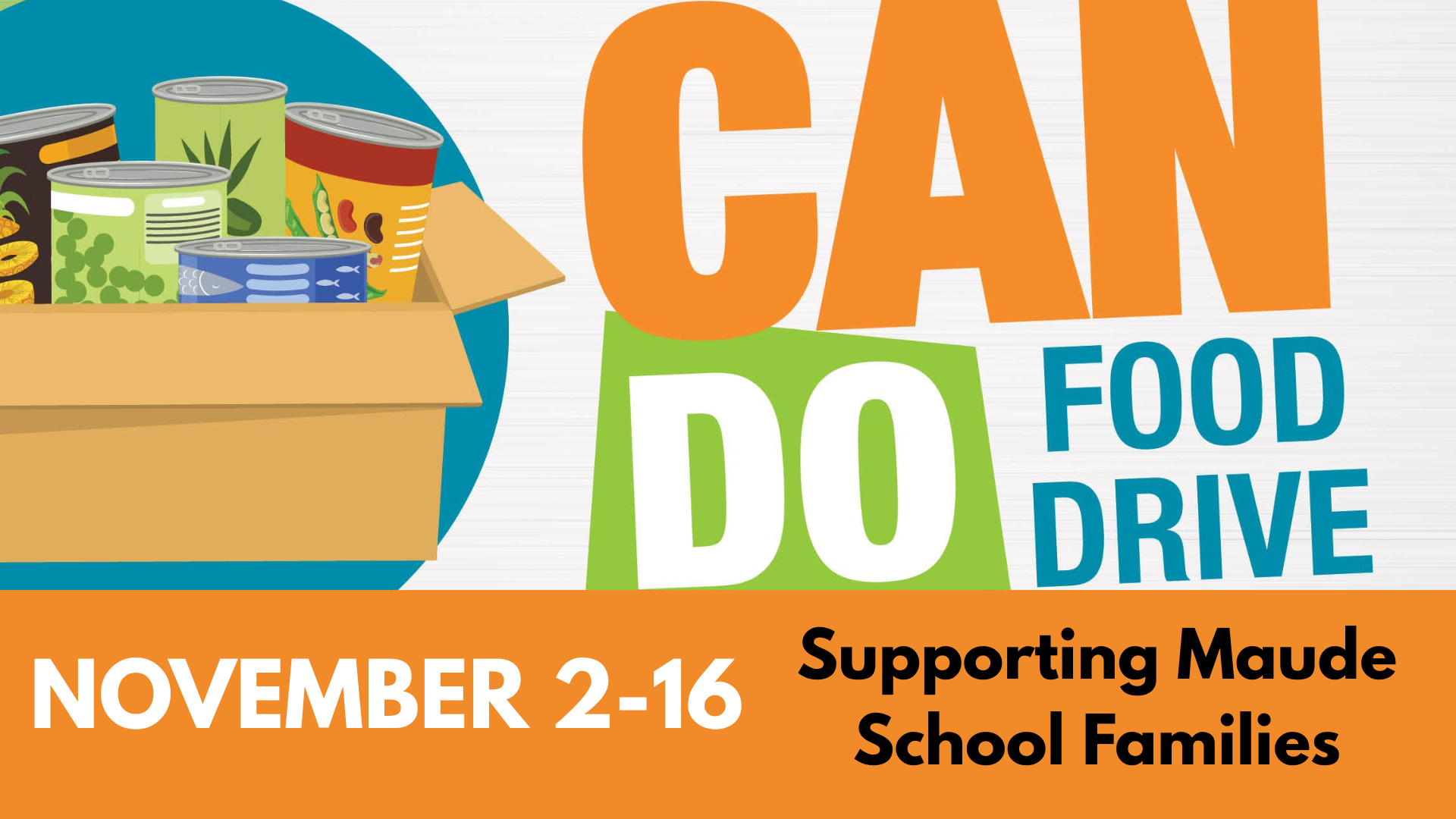 Maude Food Drive