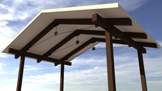 Final canopy model chosen. Canopy Model