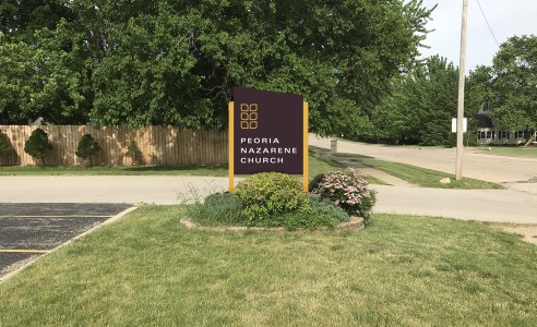 Brand-new outdoor signage will match our branding, meet code, and be easily readable from all locations. Entrance Sign